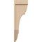 Ekena Millwork 5"W x 10"D x 30"H Thin Bryant Rough Cedar Woodgrain TimberThane Corbel, Primed Tan CORUR05X10X30BRYRCPR - alternate 6